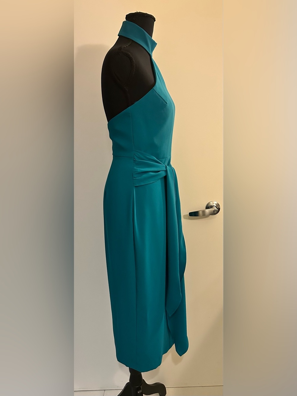NWT Amanda Uprichard Emiliana Midi Drsss in Jade Green. Size XS. - Picture 4 of 16